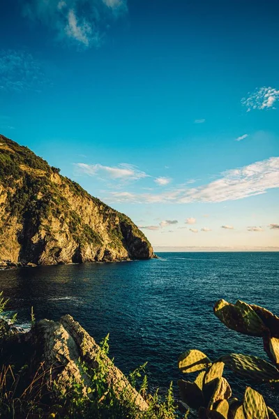 Schöne Aussicht Auf Das Meer Fünf Ländern Nationalpark Cinque Terre — Stockfoto