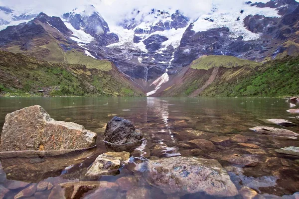 Amazing View Mountain Machu Picchu Aguas Peru — Stock Photo, Image