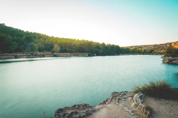 Las Lagunas Ruidera Natural Park Ciudad Real Ισπανία — Φωτογραφία Αρχείου