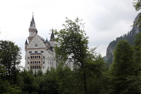 Beautiful Shot Neuschwanstein Castle Schwangau Germany — Stock Photo, Image