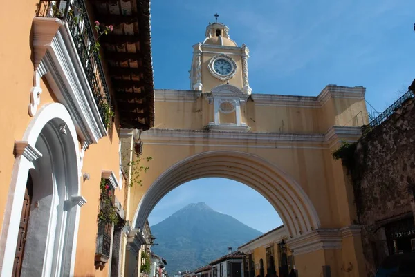 Een Prachtige Opname Van Een Santa Catalina Oude Historische Stad — Stockfoto