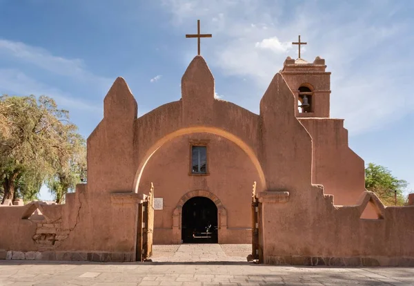 Şili Deki San Pedro Atacama Kilisesinin Bir Resmi — Stok fotoğraf