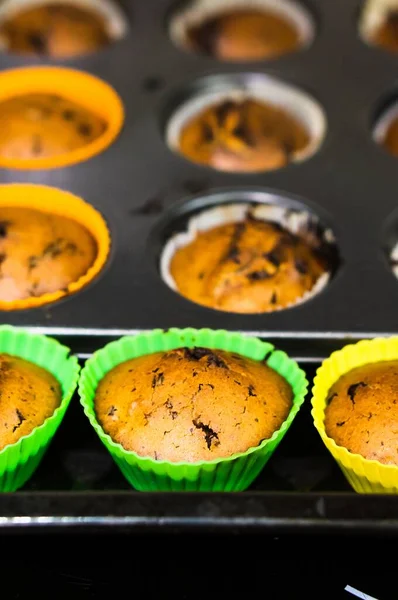 Primer Plano Galletas Recién Cocinadas —  Fotos de Stock