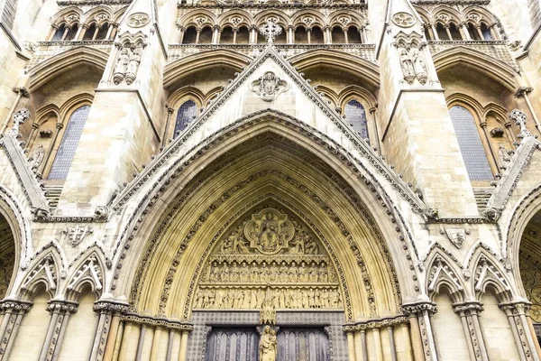 Uma Bela Foto Arquitetura Gótica Abadia Westminster — Fotografia de Stock