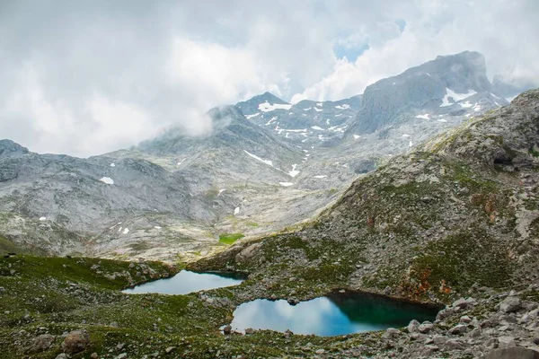 Lagos Picos Europa Asturias — стоковое фото