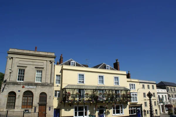 Frome Somerset Angleterre Royaume Uni Juin 2017 Place Marché Historique — Photo