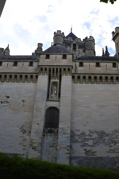 Eine Schöne Aufnahme Von Schloss Pierrefonds Der Picardie Frankreich — Stockfoto