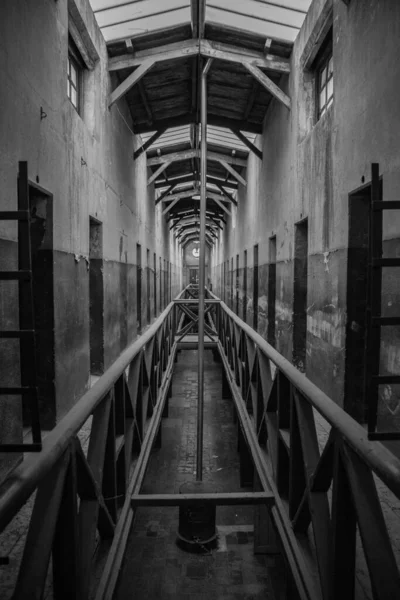 Interiören Ett Fängelsemuseum Ushuaia Argentina — Stockfoto