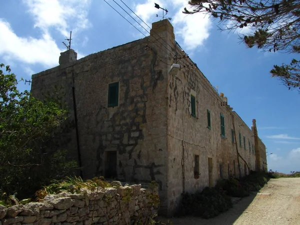 Comino Malta Apr 2014 Old Building Island Comino Previously Used — 图库照片