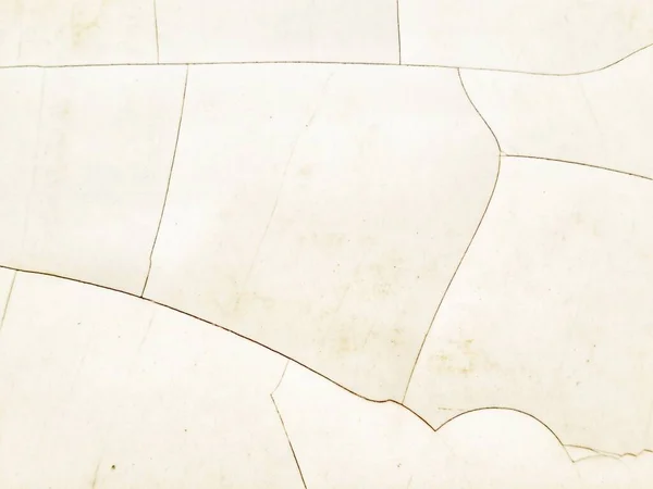 Крупный План Текстуры Плитки Белого Пола Трещинами — стоковое фото