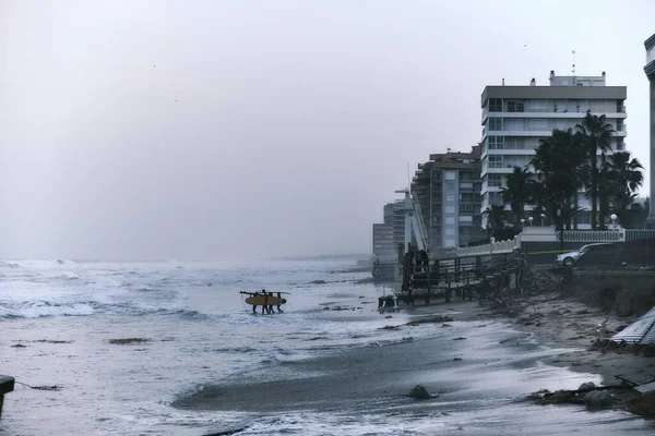 Пляжи Пенисколе Валенсия Испания — стоковое фото