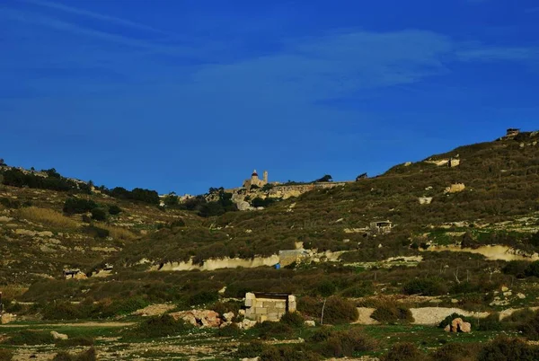 Mtahleb Malta November 2014 Die Kleine Christliche Kirche Die Der — Stockfoto