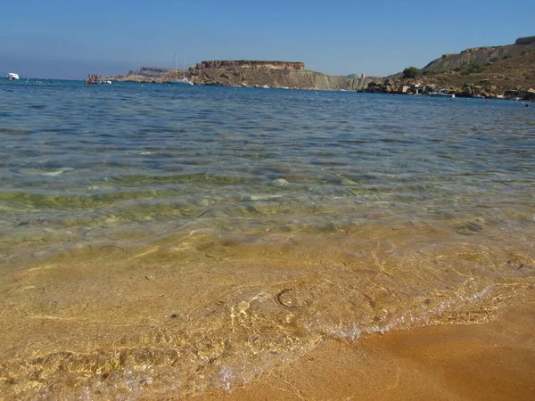 Gnejna Bay Mgarr Malta Haziran 2014 Gnejnabay Mgarr Malta Daki — Stok fotoğraf