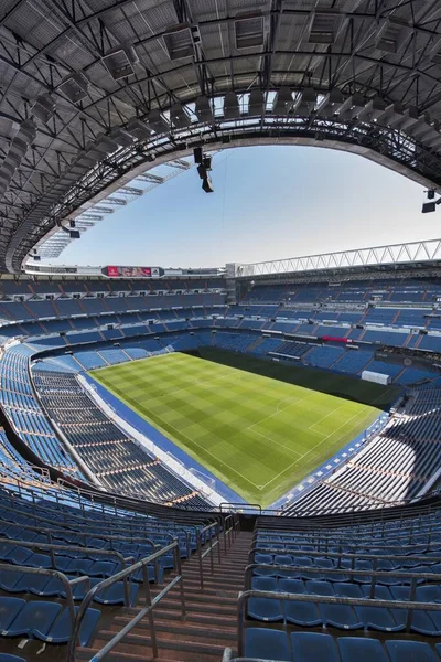 Estadio Santiago Bernabu Спортивный Комплекс Принадлежащий Футбольному Клубу Real Madrid — стоковое фото
