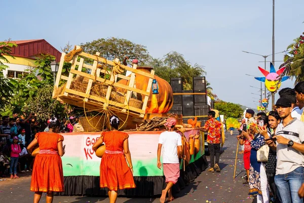 Goa India Febrero 2020 Margao Goa India Febrero 2020 Flotas — Foto de Stock