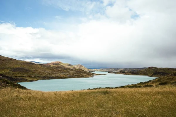 Piękne Ujęcie Krajobrazu Parku Narodowego Torres Del Paine Chile — Zdjęcie stockowe