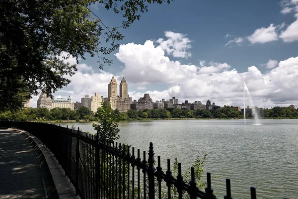 Der Jacqueline Kennedy Onassis Reservoir New York Usa — Stockfoto