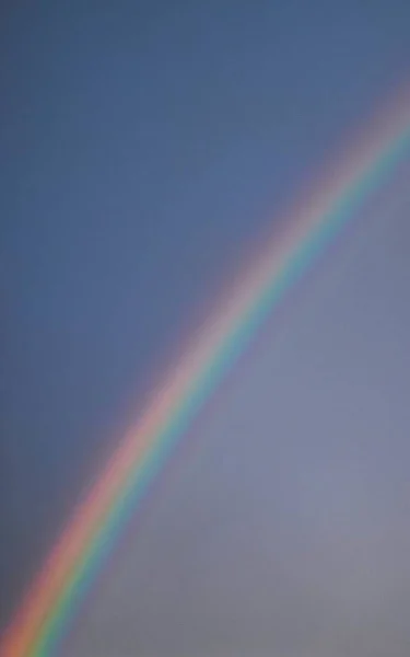 Eine Faszinierende Landschaft Des Regenbogens Himmel — Stockfoto