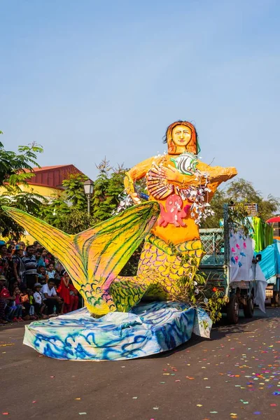 Goa India Feb 2020 Margao Goa India Feb 2020 Плати — стокове фото