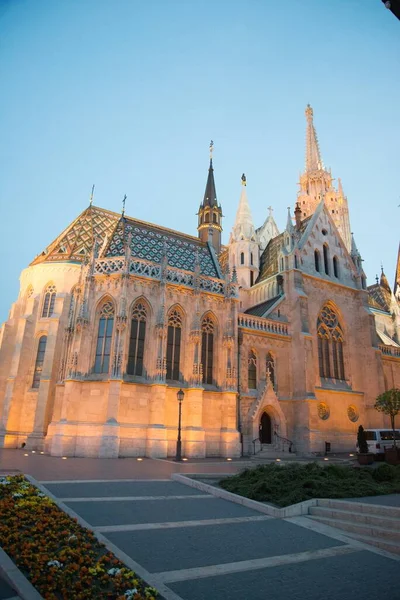 Vacker Utsikt Över Fiskarbastionen Budapest Ungern — Stockfoto