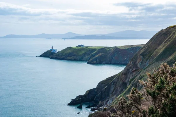 Fascinerande Utsikt Över Fyren Dublin Irland — Stockfoto