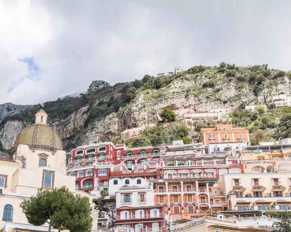 Beautiful Positano Resort City Italy Perfect Background — Stock Photo, Image