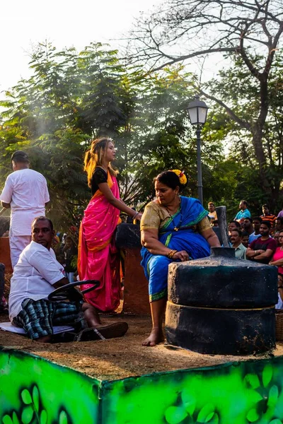 Goa India Febrero 2020 Margao Goa India Febrero 2020 Flotas — Foto de Stock