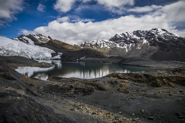 Ein Faszinierender Blick Auf Den Huascarn Nationalpark Peru Perfekt Für — Stockfoto