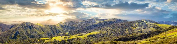 Plano Panorámico Hermosa Costa Central Californa Capturado Día Soleado Los —  Fotos de Stock