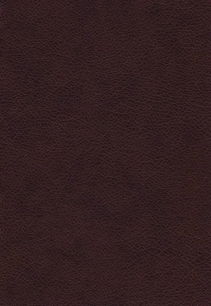 Vertikální Záběr Hnědou Koženou Texturu — Stock fotografie