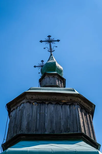 Pirogovo Ucrânia Agosto 2019 Topo Igreja Paraskeva Pirogovo Ucrânia Perto — Fotografia de Stock