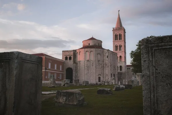 Colpo Ipnotizzante Della Chiesa San Donato Nel Foro Romano Catturato — Foto Stock