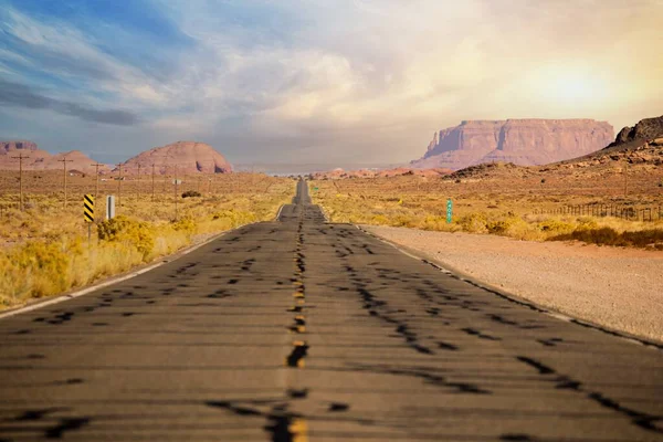 Una Toma Increíble Del Valle Oljatomonument Utah — Foto de Stock