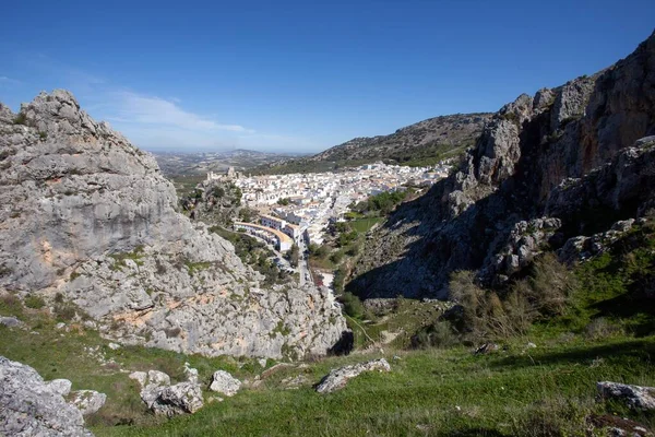 Une Image Des Montagnes Dans Les Sierras Subbeticas Zuheros Espagne — Photo