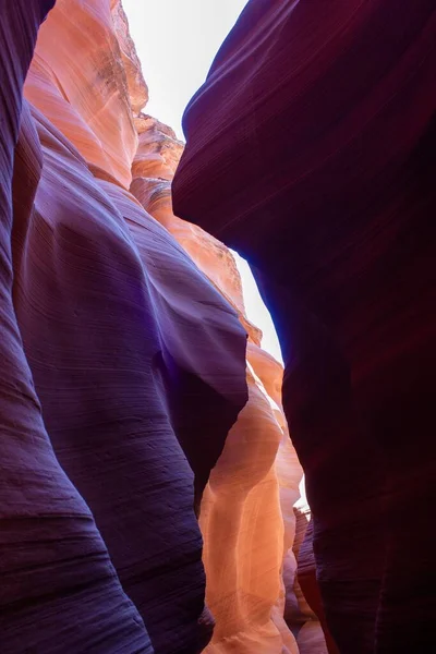 Krásné Zvlněné Jeskyně Antelope Canyon Arizoně Usa — Stock fotografie