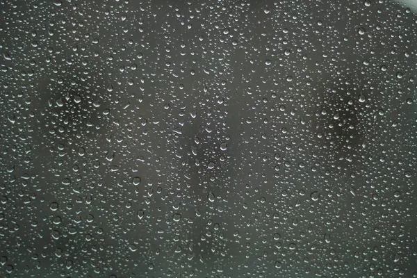 Closeup Shot Raindrops Window — Stock Photo, Image