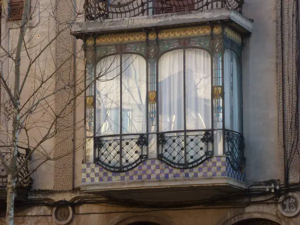 Edificio Girona Ciudad Catalonia Arquitectura España — Foto de Stock