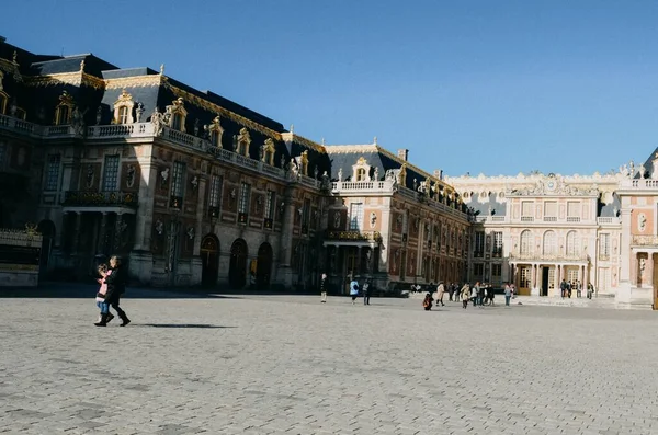 Paris Frankreich Juni 2020 Schöne Detailaufnahme Des Schlosses Von Versailles — Stockfoto