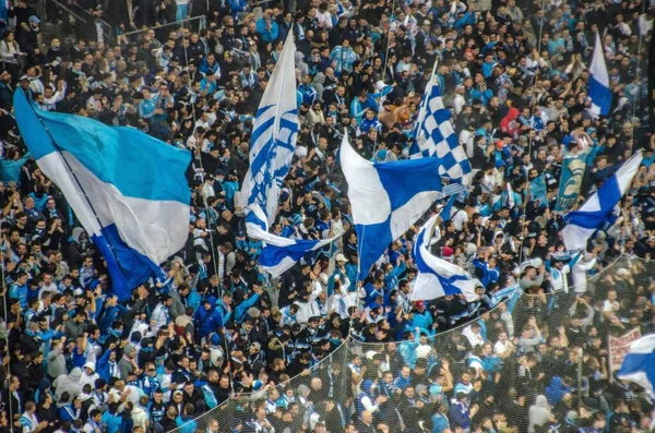 Marseille Francia Ottobre 2019 Sostenitori Match Foot Rencontre Psg Foule — Foto Stock