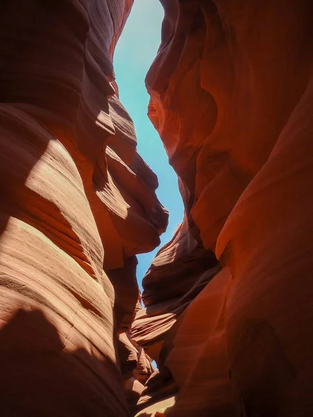Les Magnifiques Grottes Ondulées Antelope Canyon Arizona États Unis — Photo