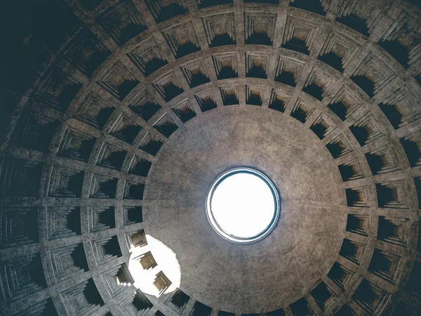 Plafond Panthéon Rome Italie — Photo