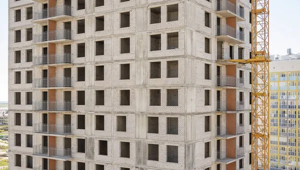 建設中の高層マンション — ストック写真