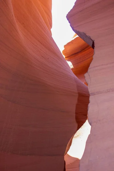 Prachtige Golvende Grotten Van Antelope Canyon Arizona Usa — Stockfoto