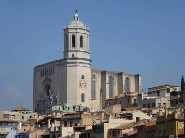 Gebouw Girona Stad Catalonië Architectuur Spanje — Stockfoto