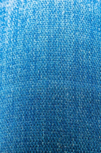 Primo Piano Una Struttura Tessuto Jeans — Foto Stock