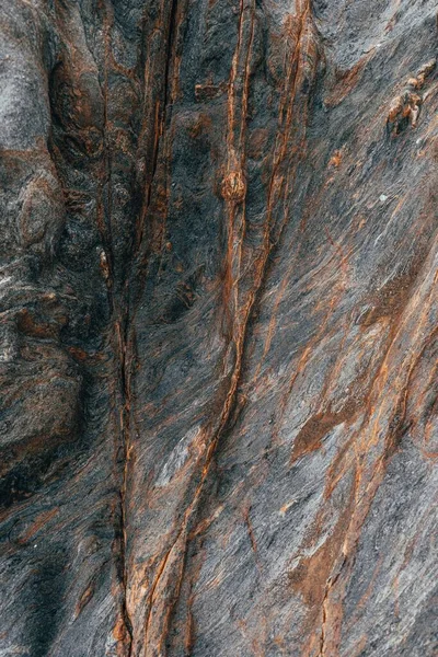 Closeup Shot Reddish Brown Black White Rock Surface — Stock Photo, Image