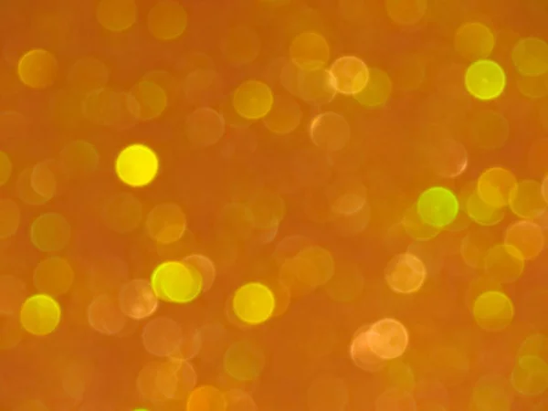 Abstract Shot Orange Bokeh Lights Background Wallpapers — Stock Photo, Image