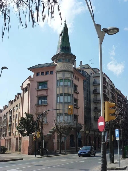 Girona Spanje Feb 2020 Gebouw Girona Catalonië Architectuur Spanje — Stockfoto