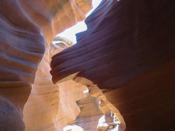 Prachtige Golvende Grotten Van Antelope Canyon Arizona Usa — Stockfoto