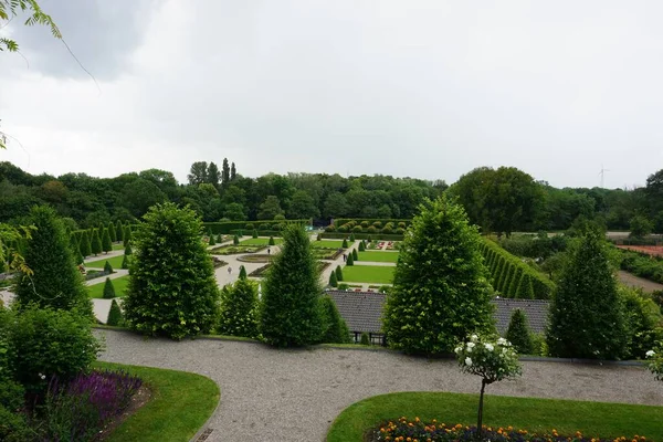 Uma Bela Foto Klosterkamp Terrace Garden Alemanha — Fotografia de Stock